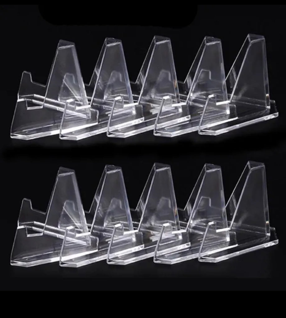 12 STKS Coin Stand Mini Acryl Schildersezel Stands Munt Display Ezel 12 STKS Coin Stand Mini Acryl Schildersezel Stands Munt Display Ezel